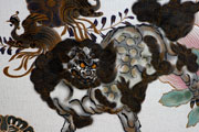獅子図（部分）